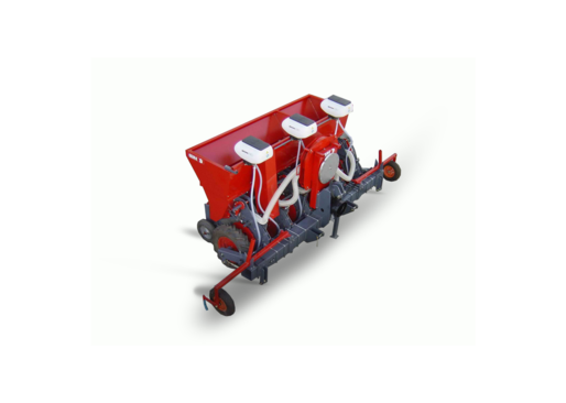 Single row pneumatical garlic & onion planter