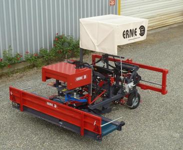 Harvester binder one row