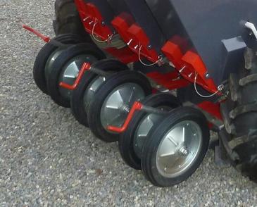 Hard rubber wheels